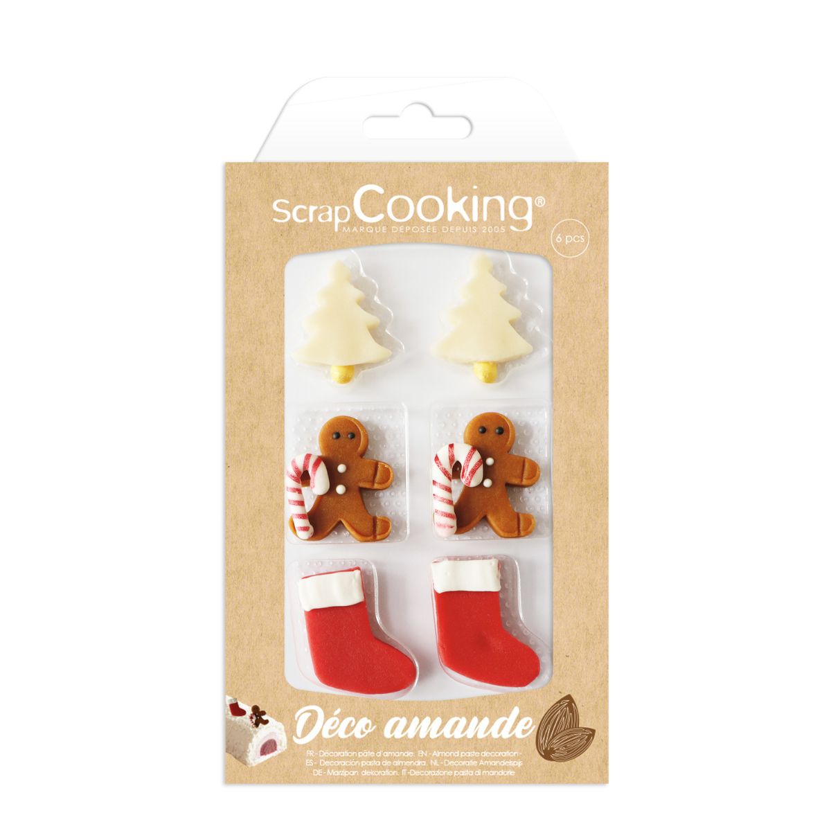 Scrapcooking marsipaanikoriste, Joulu