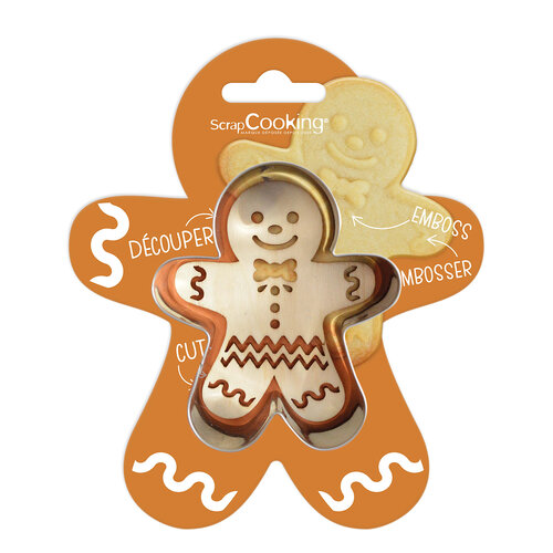 Scrapcooking muotti ja sabluuna, Piparipoika
