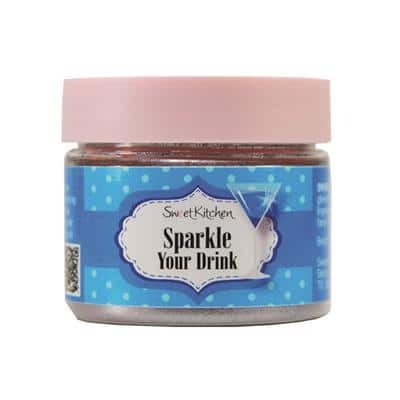 Kimallejauhe juomiin, sininen 10g