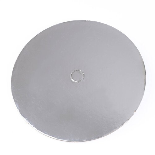 LOYAL Kakkualusta pyöreä, hopea 18cm (10kpl)