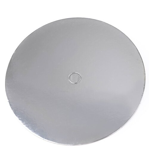 LOYAL Kakkualusta pyöreä, hopea 20cm (10kpl)