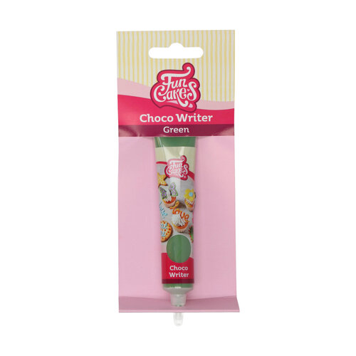 FunCakes Choco Writer - suklaatuubi 25 g Vihreä