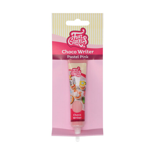 FunCakes Choco Writer - suklaatuubi 25 g Vaaleanpunainen