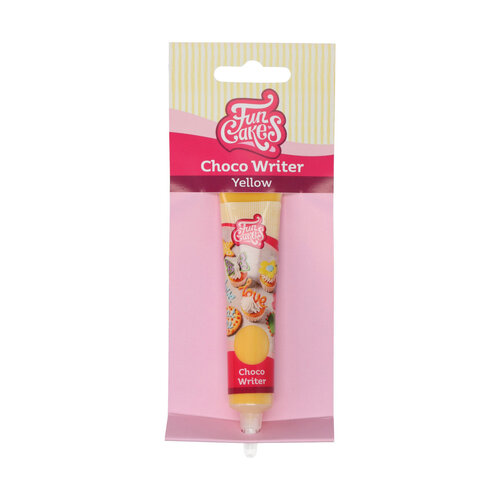 FunCakes Choco Writer - suklaatuubi 25 g Keltainen
