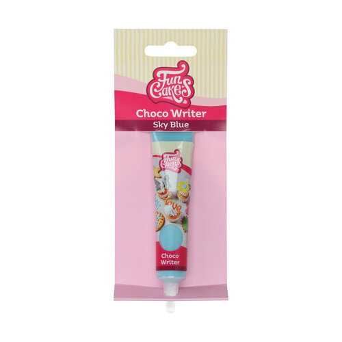 FunCakes Choco Writer - suklaatuubi 25 g Vaaleansininen