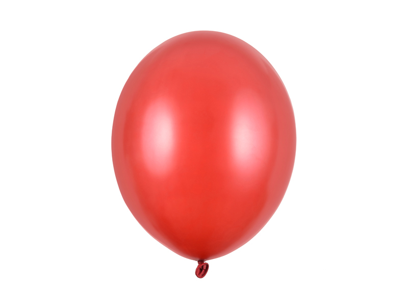 Ilmapallo 1kpl, metallic poppy red 30cm