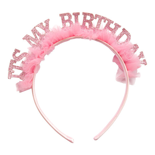 Hiuspanta, It's my birthday pinkki