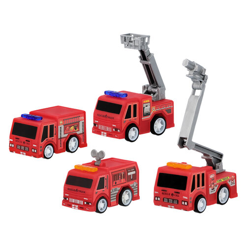 Mini paloautot 4kpl