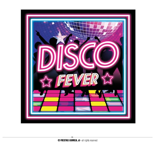Disco fever lautasliinat 12kpl