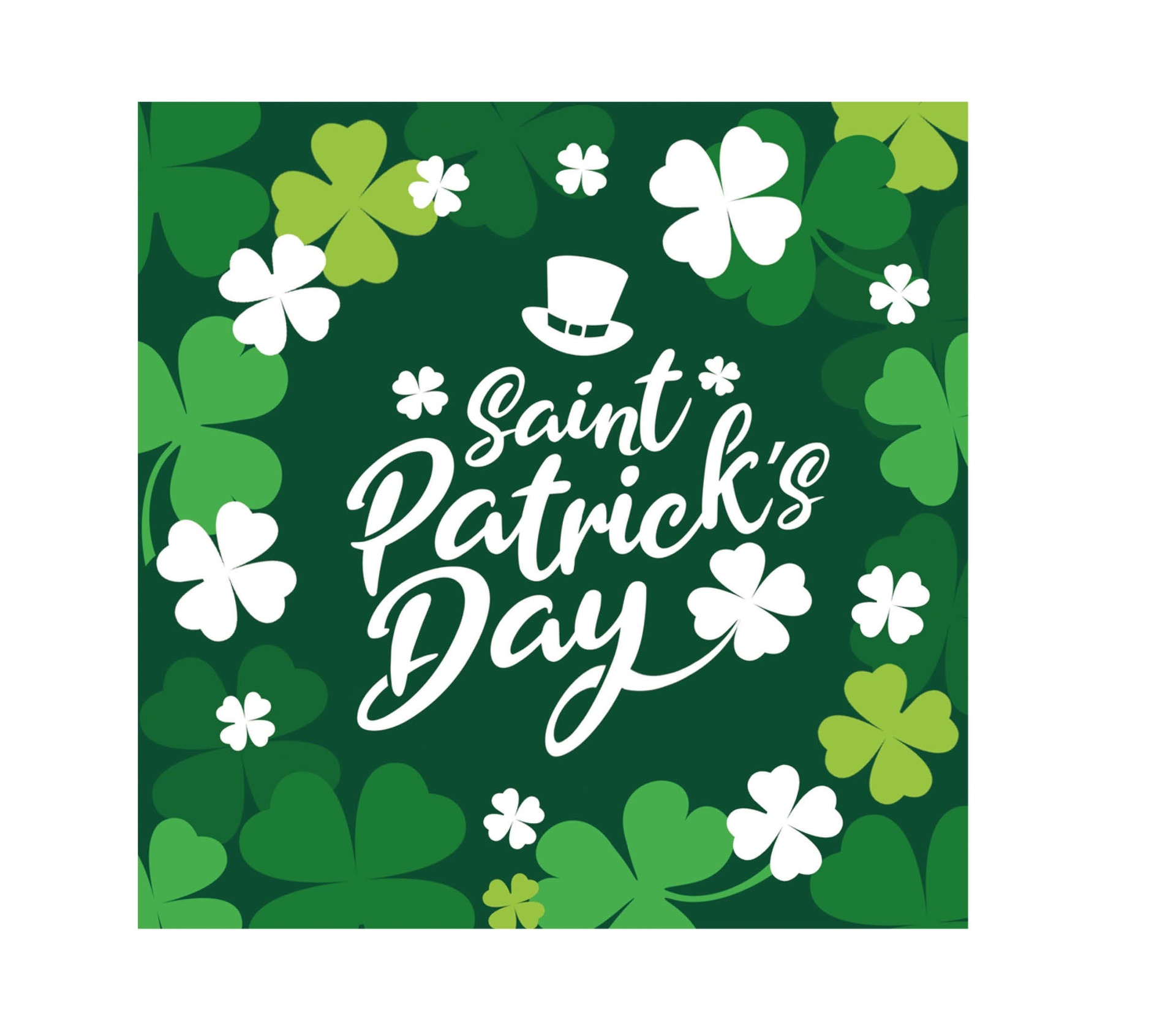 St.Patrick lautasliinat 12kpl
