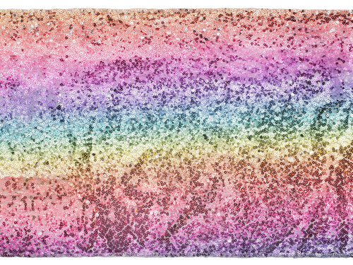 Kaitaliina, glitter sateenkaari