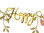 Kukkaset Happy Birthday viirinauha