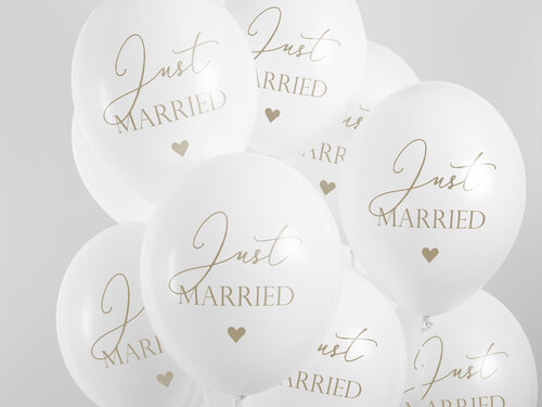 Ilmapallot, Just Married 6kpl