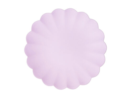 Muoviset lautaset, violetti 4kpl