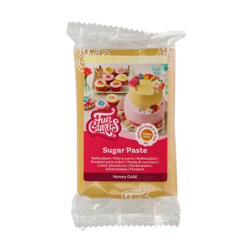FunCakes sokerimassa, Honey Gold 250g