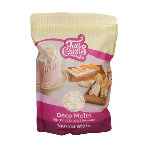 FunCakes Deco Melts, Natural White 1kg