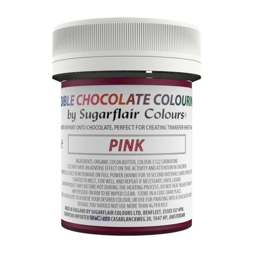 Rasvaliukoinen elintarvikeväri, Pinkki 35g