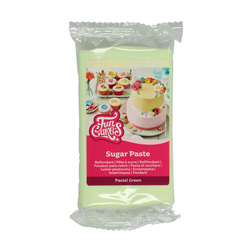 FunCakes sokerimassa, Pastel Green 250g