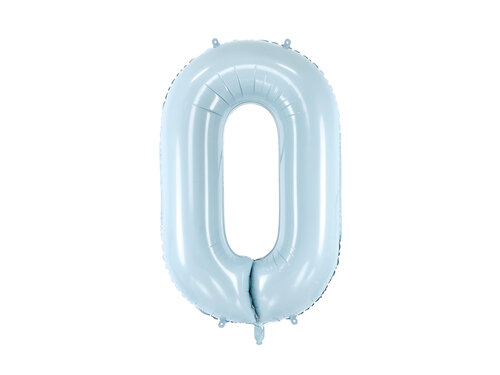 Muotofoliopallo, numero 0 vaaleansininen 72cm