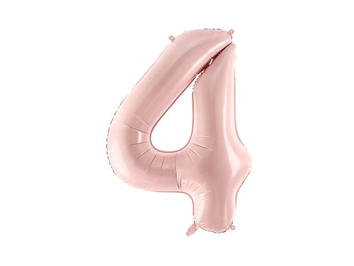 Muotofoliopallo, numero 4 vaaleanpunainen 72cm