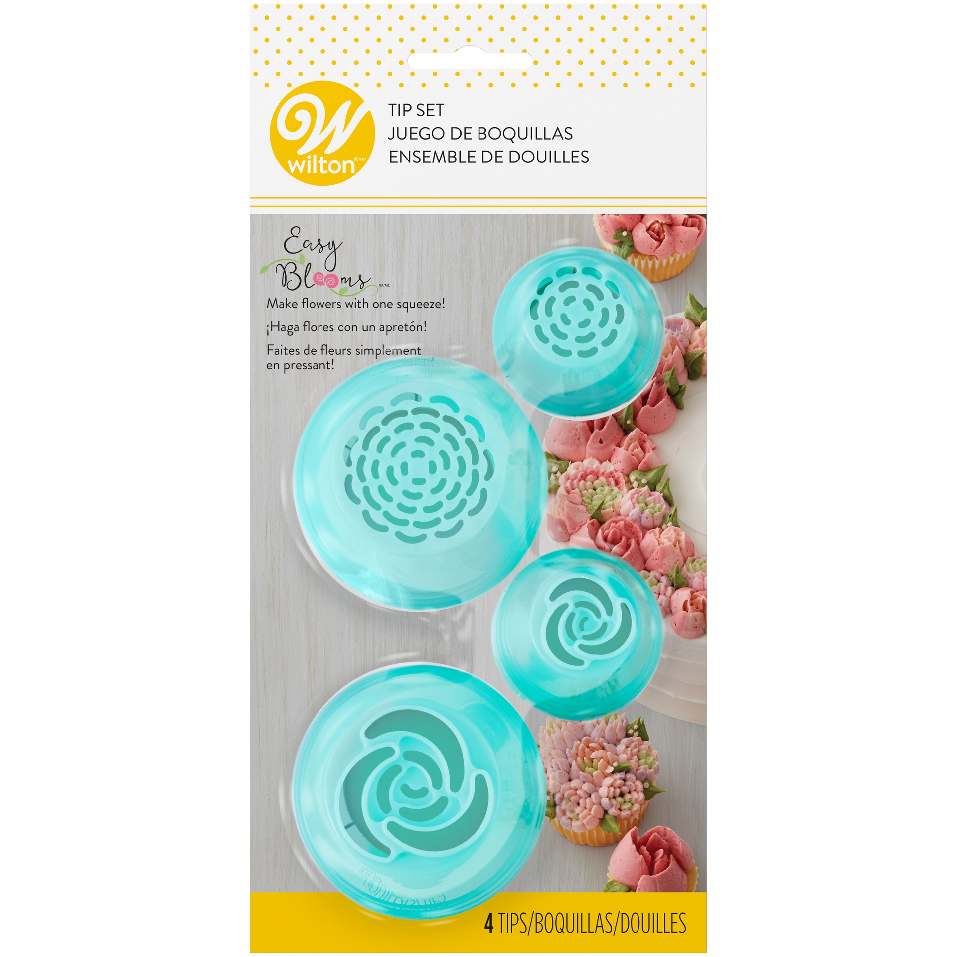 Wilton erikoistyllat 4kpl, Kukat