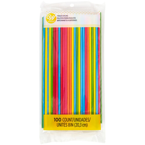 Wilton tikkaritikut 20cm, värilajitelma 100kpl