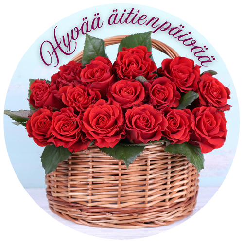 Syötävä kakkukuva, Hyvää äitienpäivää