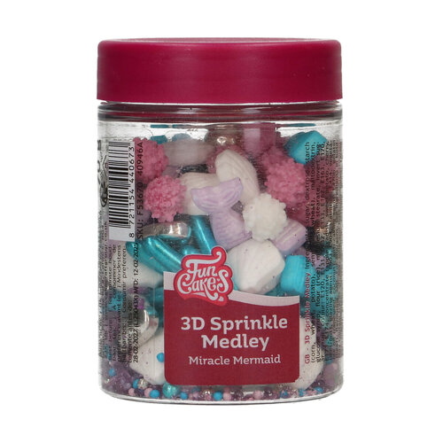 FunCakes 3D koristeraemix, Merenneito 70g