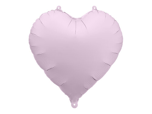 Foliopallo, sydän violetti 45cm