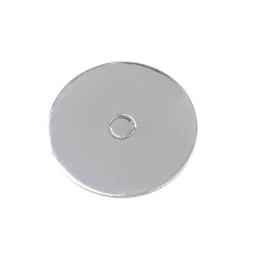 LOYAL kakkualusta pyöreä, hopea 10cm (10kpl)