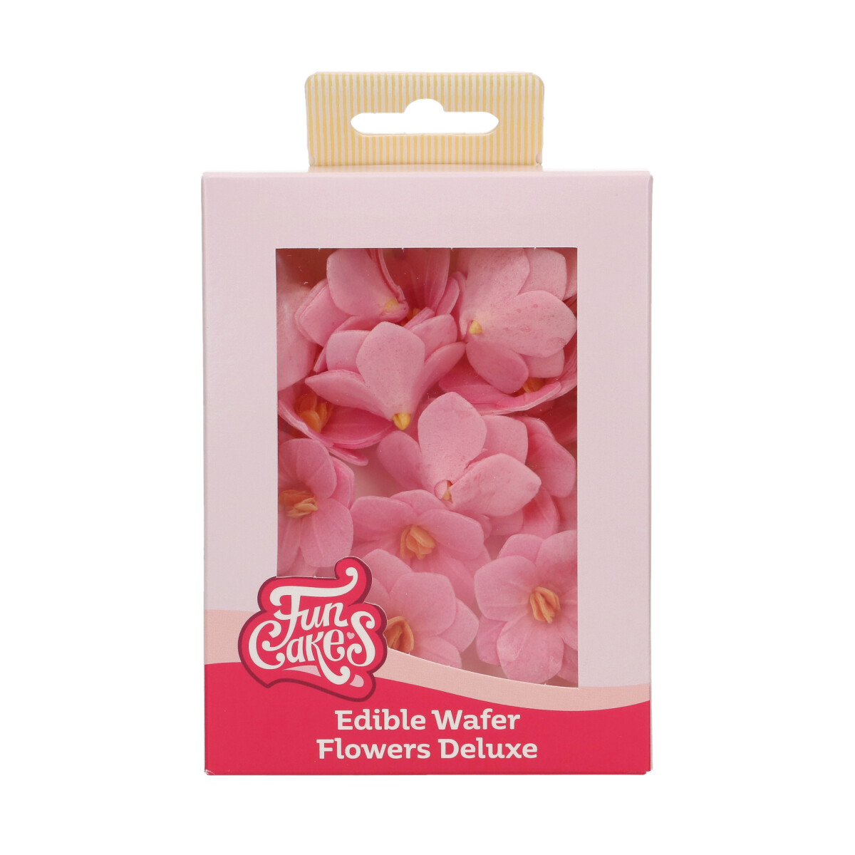 FunCakes syötävät vohvelikukat, Hortensia pinkki 18kpl