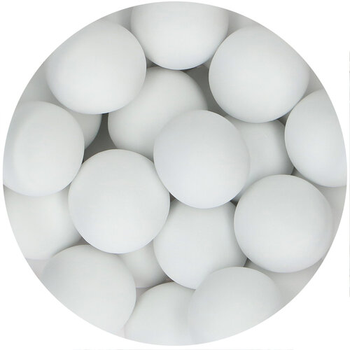 FunCakes suklaapallot XL, matta valkoinen 130g