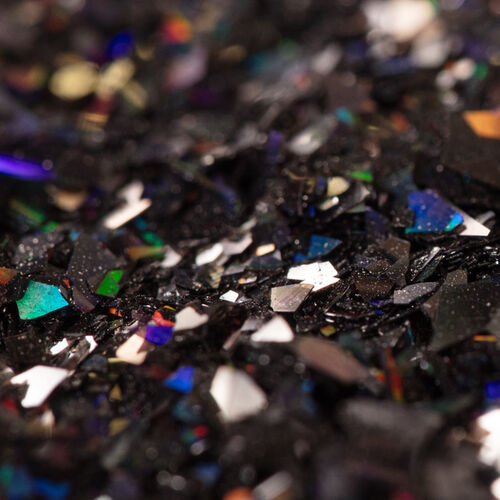 PME syötävä glitter, musta - Black Onyx