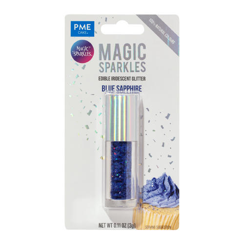 PME syötävä glitter, sininen - Blue Sapphire
