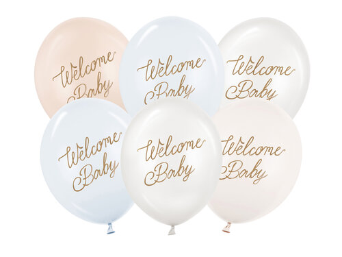 Ilmapallot, Welcome baby bluemix 6kpl