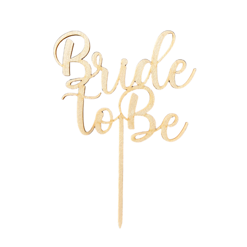 Puinen kakkukoriste, Bride to be