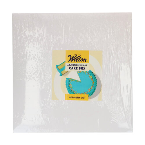 Wilton korkea kakkulaatikko, säädettävä 35x35x20-28 cm