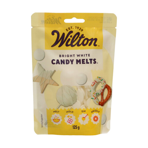 Wilton Candy Melts, Kirkkaan valkoinen 125g