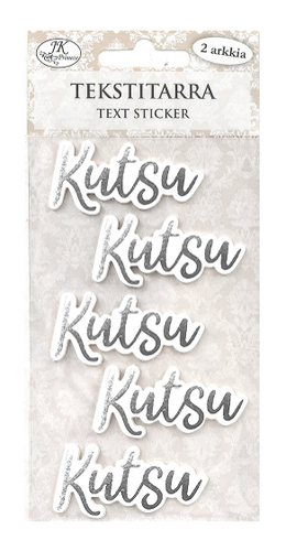 Tekstitarra Kutsu hopea 2 arkkia