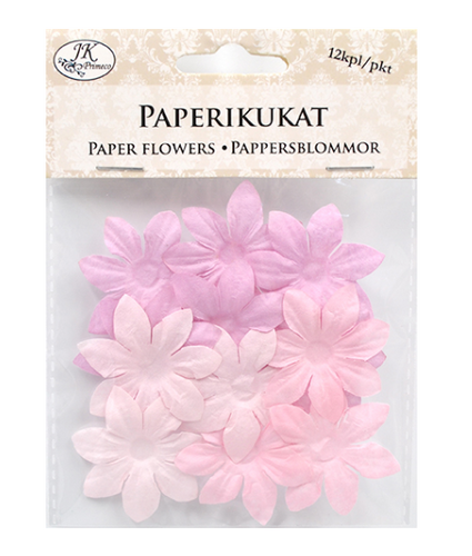 Paperikukat iso pastelli 12kpl