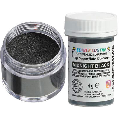 Sugarflair kimallejauhe, Midnight Black