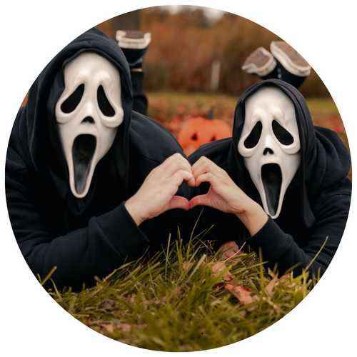 Syötävä kakkukuva, Halloween Friends