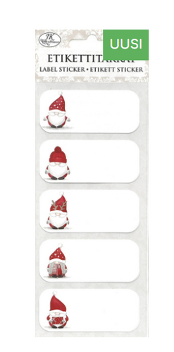 Etikettitarra kapea Pukki ja muori 2 arkkia