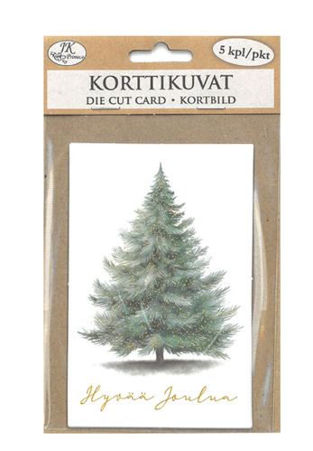 Korttikuva Kuusi kulta 5kpl