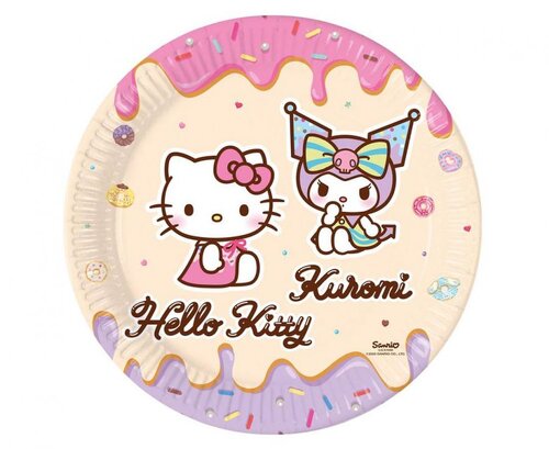 Isot lautaset, Hello Kitty Kuromi