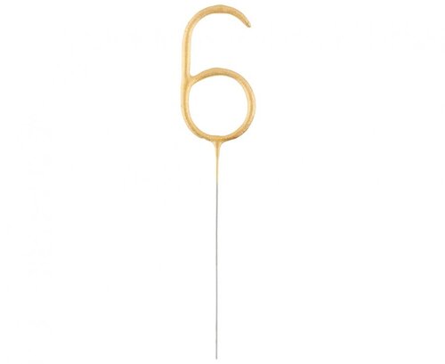 Tähtisädetikku kulta, numero 6