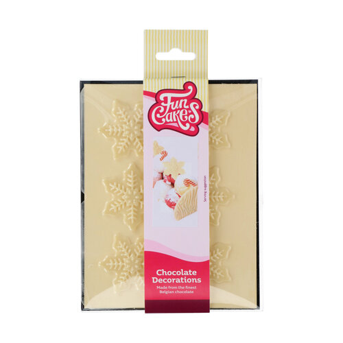 FunCakes suklaakoriste, Lumihiutale 6 kpl