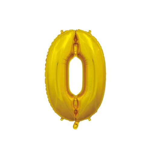 Muotofoliopallo, numero 0 kulta 66cm