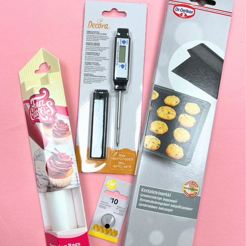 Sukkasilleen Keittiössä macaronkurssin tuotepaketti