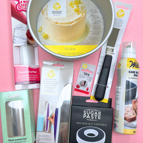 Sukkasilleen Keittiössä täydellinen täytekakku tuotepaketti